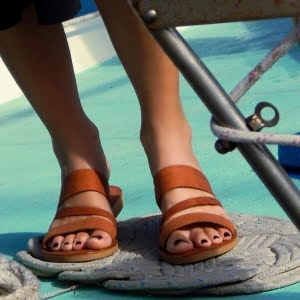 Leather Sandals ARIADNE II 4