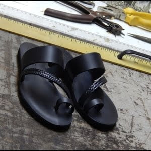 Leather Sandals OURANIA II 4