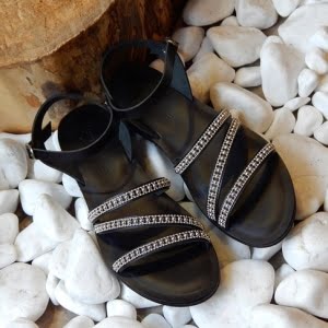 Leather Sandals CALYPSO (decorated) 2