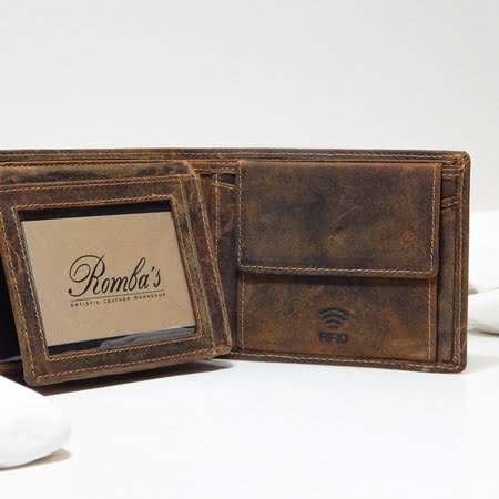 Leather Men's Wallet 'RUSTICO' 5