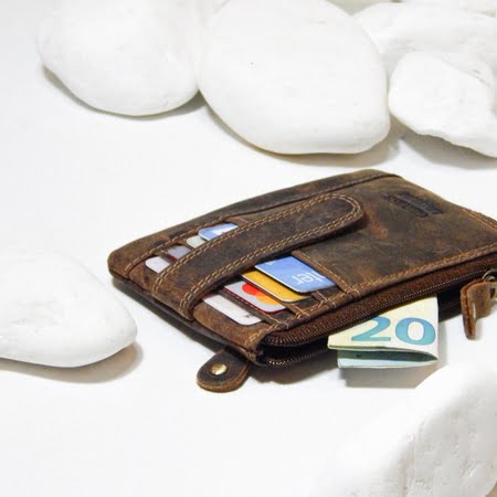 Leather small Wallet & Card Case 'KERRES' 3