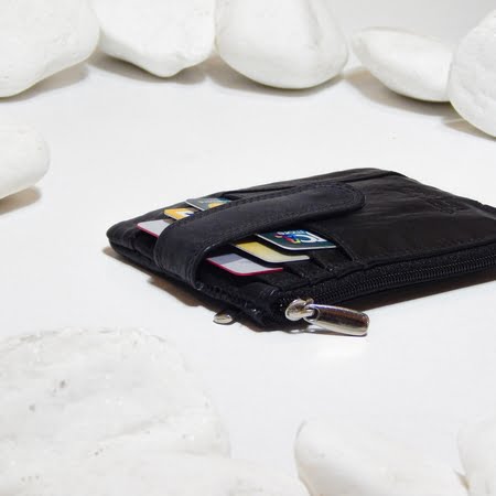 Leather small Wallet & Card Case 'KERRES' 9