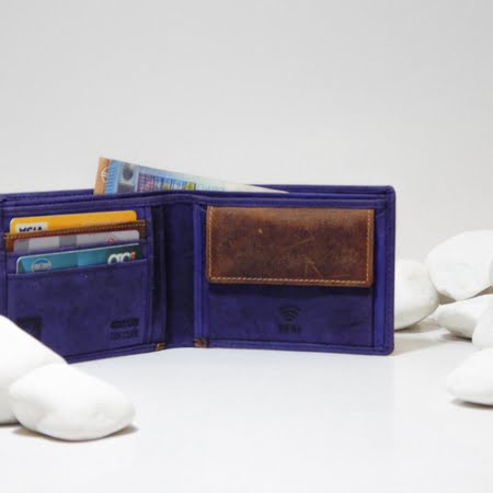 Leather Men's Wallet 'SANTE' 1