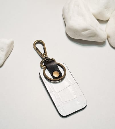 Handmade Leather Keyring 8