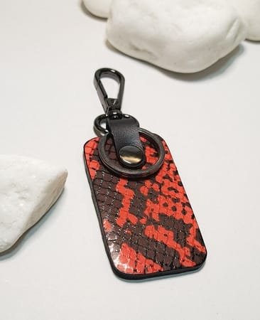 Handmade Leather Keyring 6