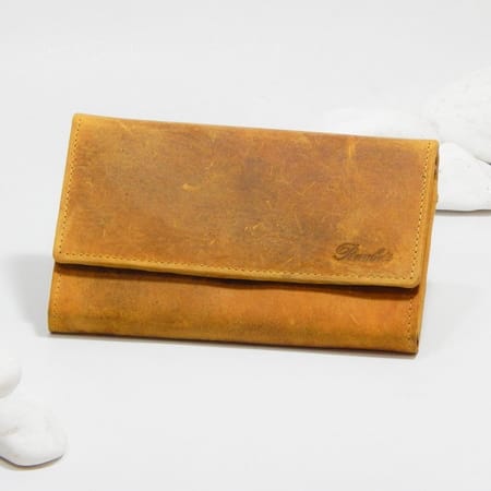 Leather Woman's Wallet 'LETI' 15