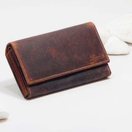 Leather Woman's Wallet 'LETI' 4