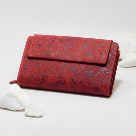 Leather Woman's Wallet 'SERENA' 7