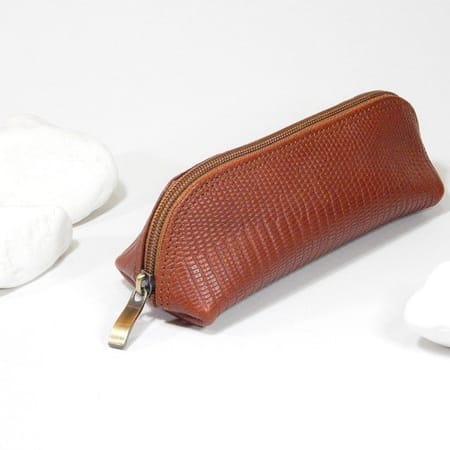 Handmade Leather Pen Case 5