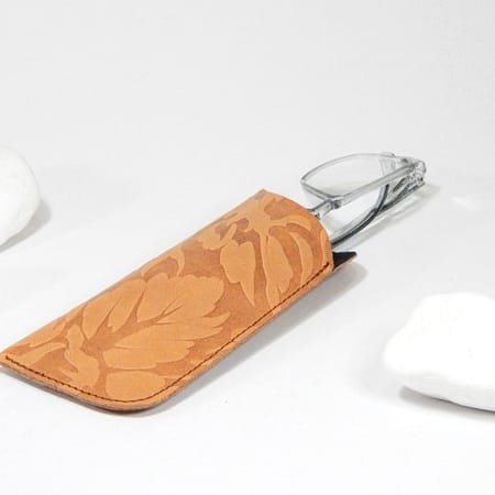 Handmade Leather Glasses Case 9