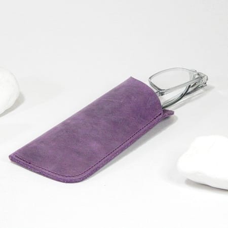 Handmade Leather Glasses Case 2